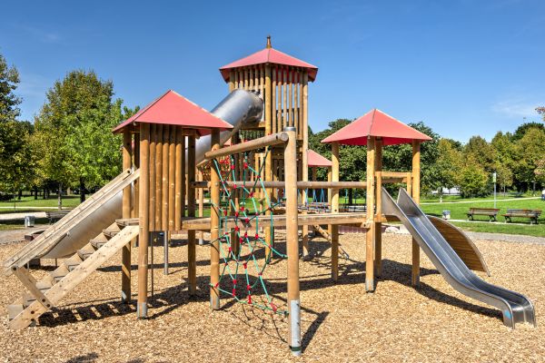 Playground Mulching Service in Santa Ana