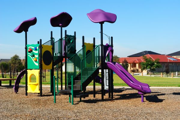 Playground Mulch Removal in Santa Ana