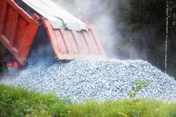Limestone Gravel Delivery in Santa Ana