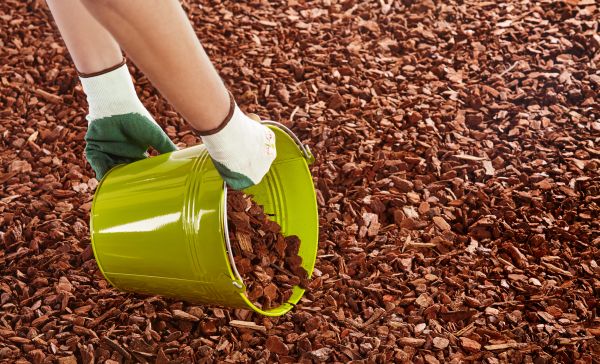 Wood Chip Landscaping in Santa Ana
