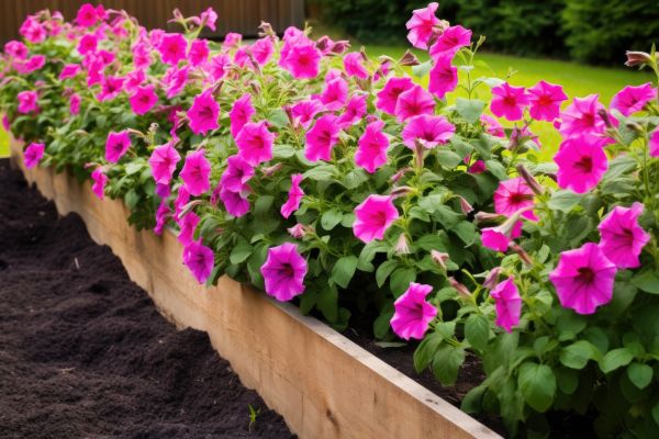 Raised Flower Bed Installation in Santa Ana