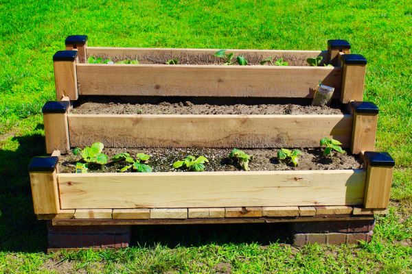 Raised Garden Bed Installation in Santa Ana