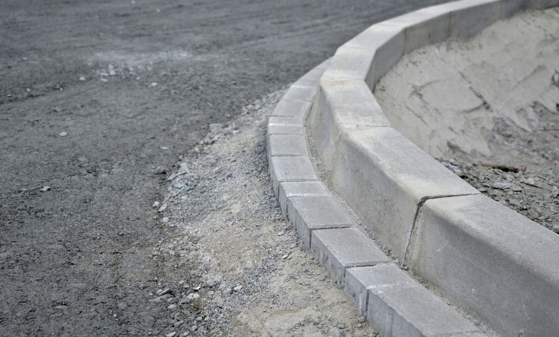 Cement Curbing Installation